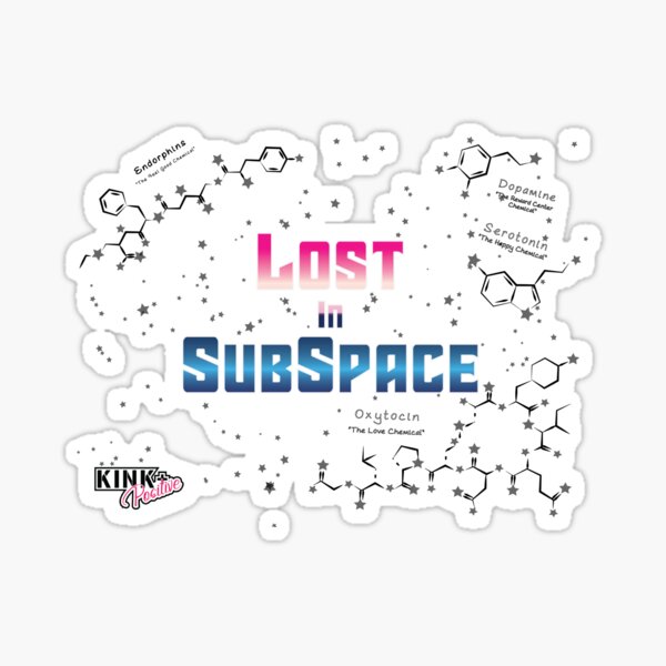 Lost in Subspace Sticker