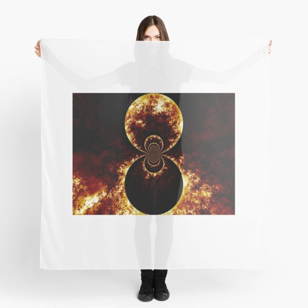 Twin Fire Balls Scarf