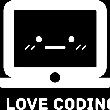 Artwork thumbnail, I love coding Programmer Developer Gift by codingpotato