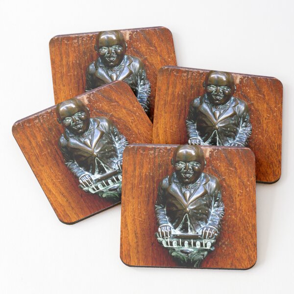 Item preview, Louis Armstrong Look-alike Door Knocker - Venice designed and sold by Marilyn Harris.