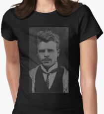 Hermann Rorschach Lines Women's Fitted T-Shirt