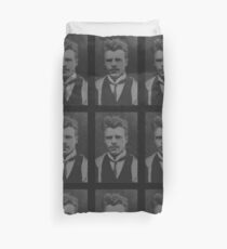 Hermann Rorschach Lines Duvet Cover