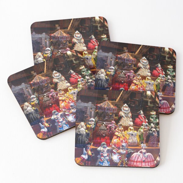 Item preview, Window Display of Papier-mâché figures - Venice, Italy designed and sold by Marilyn Harris.