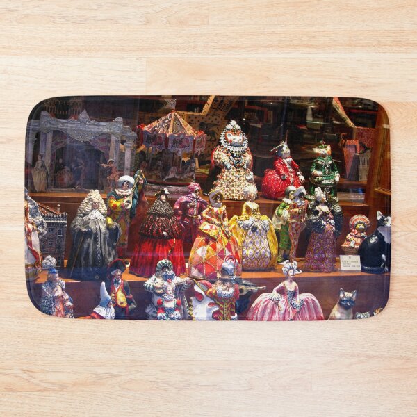Item preview, Window Display of Papier-mâché figures - Venice, Italy designed and sold by Marilyn Harris.