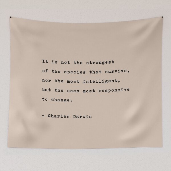 Item preview, It is not the strongest of the species that survive designed and sold by corbrand.
