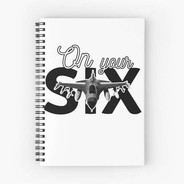 Item preview, On Your SIX (FIGHTER PILOT) designed and sold by TheSkyStore.