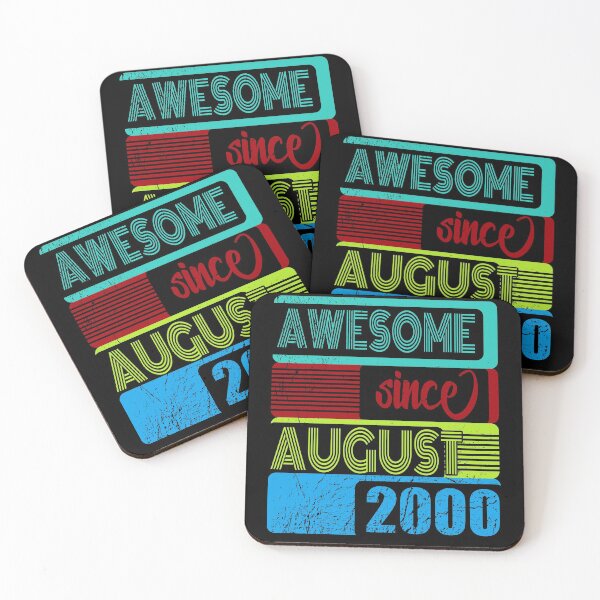 Item preview, 20th birthday awesome since August 2000 B Day designed and sold by shurikaner.