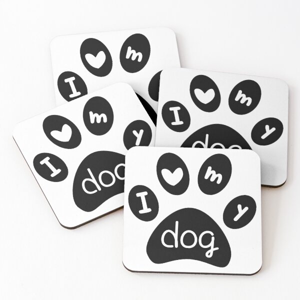 Item preview, I love my dog - dog mom designed and sold by bone  apart.