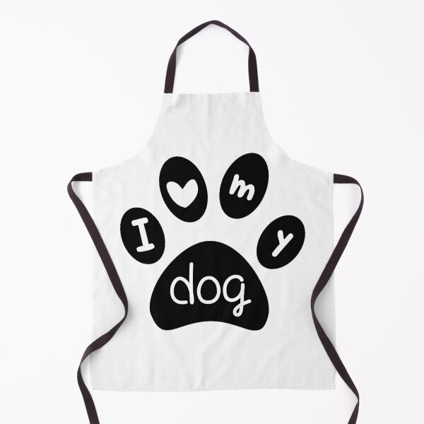 Item preview, I love my dog - dog mom designed and sold by bone apart.