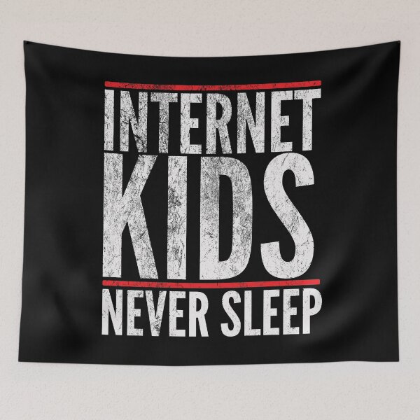 Item preview, Internet Kids Never Sleep  designed and sold by Zerasu.