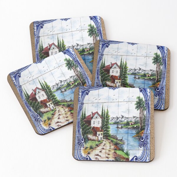 Item preview, French Mural - Gurgy, France. designed and sold by Marilyn Harris.