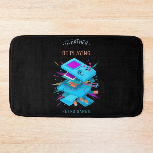 Item preview, i'd rather be playing retro gamer designed and sold by crack dsg.