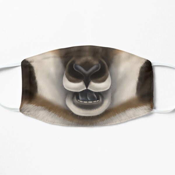 Pronghorn Face Flat Mask