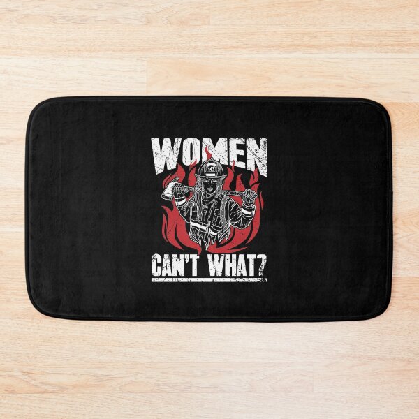 Item preview, Firewoman Fire Wife Women Cant What ? designed and sold by Captain Mood.