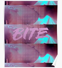 Bitte beißen nicht Poster