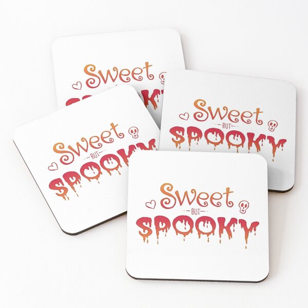 Item preview, Sweet but Spooky - Orange on White designed and sold by FlyingDodo.
