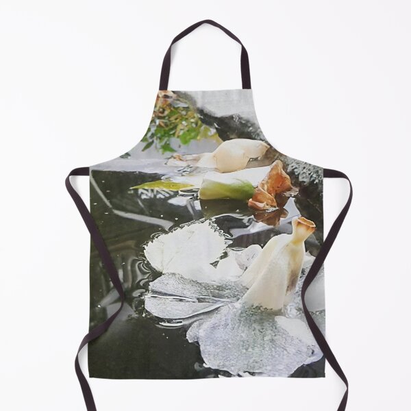 Item preview, FALLEN : Flower in a pond - Vintage Photo #photography designed and sold by boredcreator.