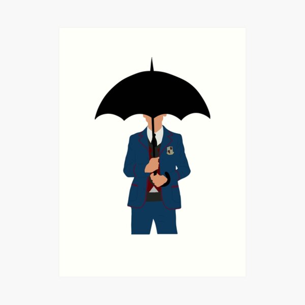 "The Umbrella Academy Five" Art Print by analysaaah Redbubble
