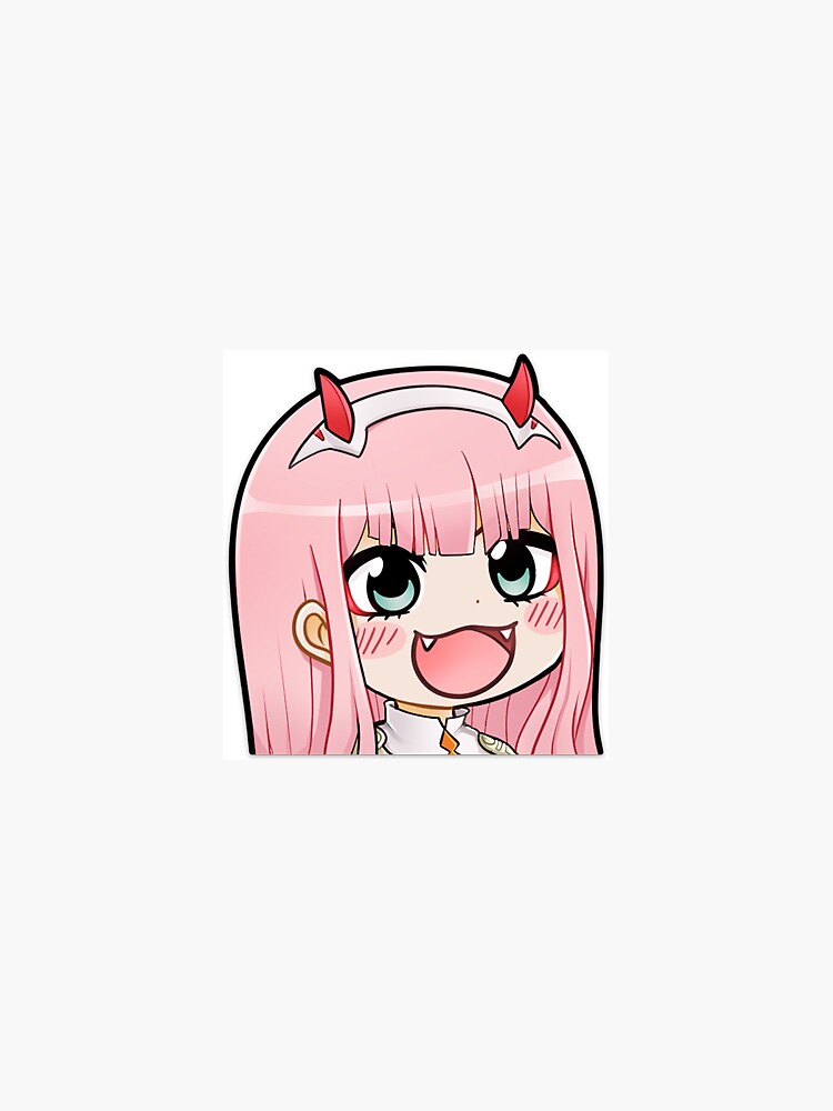 Zero Two Chibi Magnet for Sale by cherrygloss Redbubble