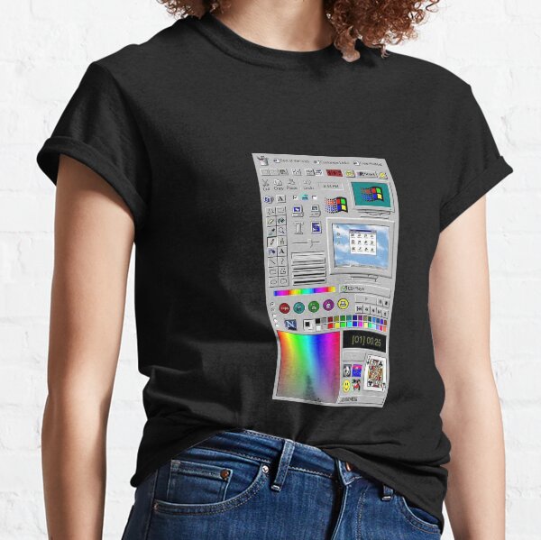 Microsoft Windows 98 Server Classic T-Shirt