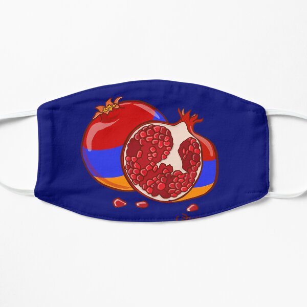 Armenian Pomegranate Flat Mask