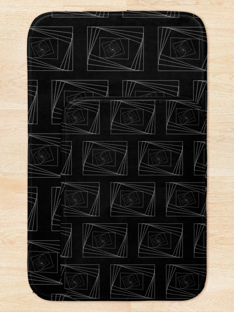 Thumbnail 5 of 6, Bath Mat, Reverse Rotation Design designed and sold by basitcv.