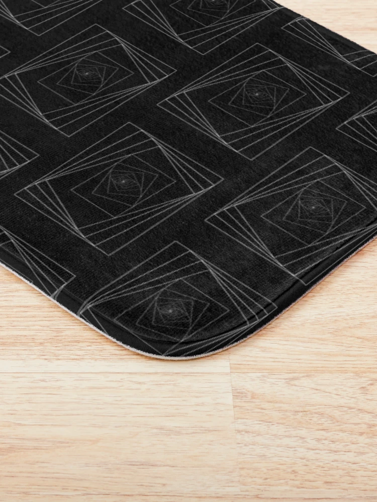 Thumbnail 3 of 6, Bath Mat, Reverse Rotation Design designed and sold by basitcv.