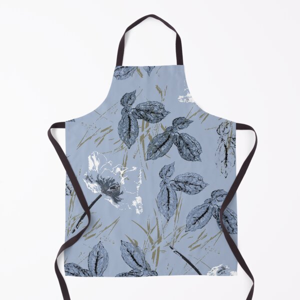 Item preview, Georgiana Floral in blue designed and sold by ncxadair.