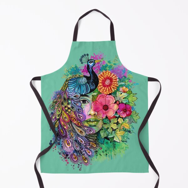Item preview, Face and peacock designed and sold by varelagraphics.