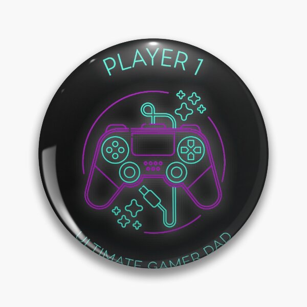 Item preview, Ultimate gamer dad player 1 funny family t shirt designed and sold by cookiemasterpj.