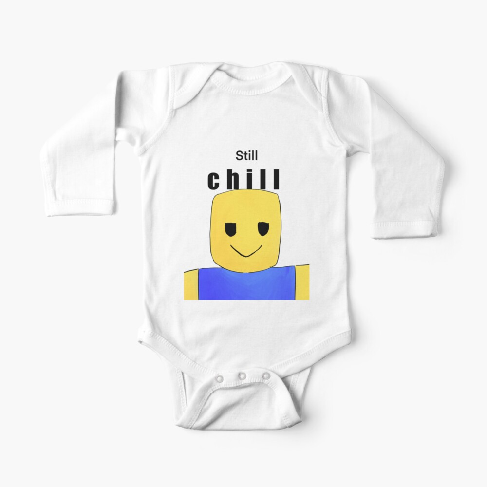 Still Chill Gang Baby One Piece By Flaminkat Redbubble - the gang gang chill place roblox