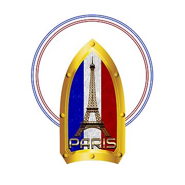 Artwork thumbnail, Eiffel Tower Paris France by Vk91art