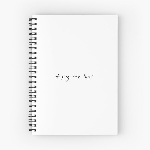 Item preview, trying my best - Anson Seabra Handwriting designed and sold by Nina Martin.