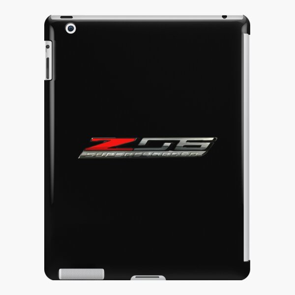 C7 Corvette Z06 Aufgeladenes Logo iPad – Leichte Hülle