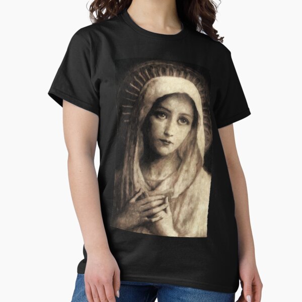 Item preview, Vintage Virgin Mary Painting designed and sold by Beltschazar.
