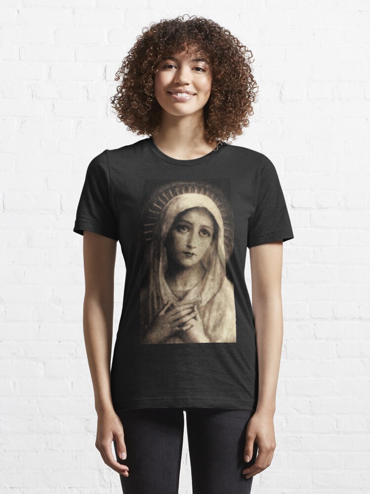 Vintage Virgin Mary Painting | Essential T-Shirt