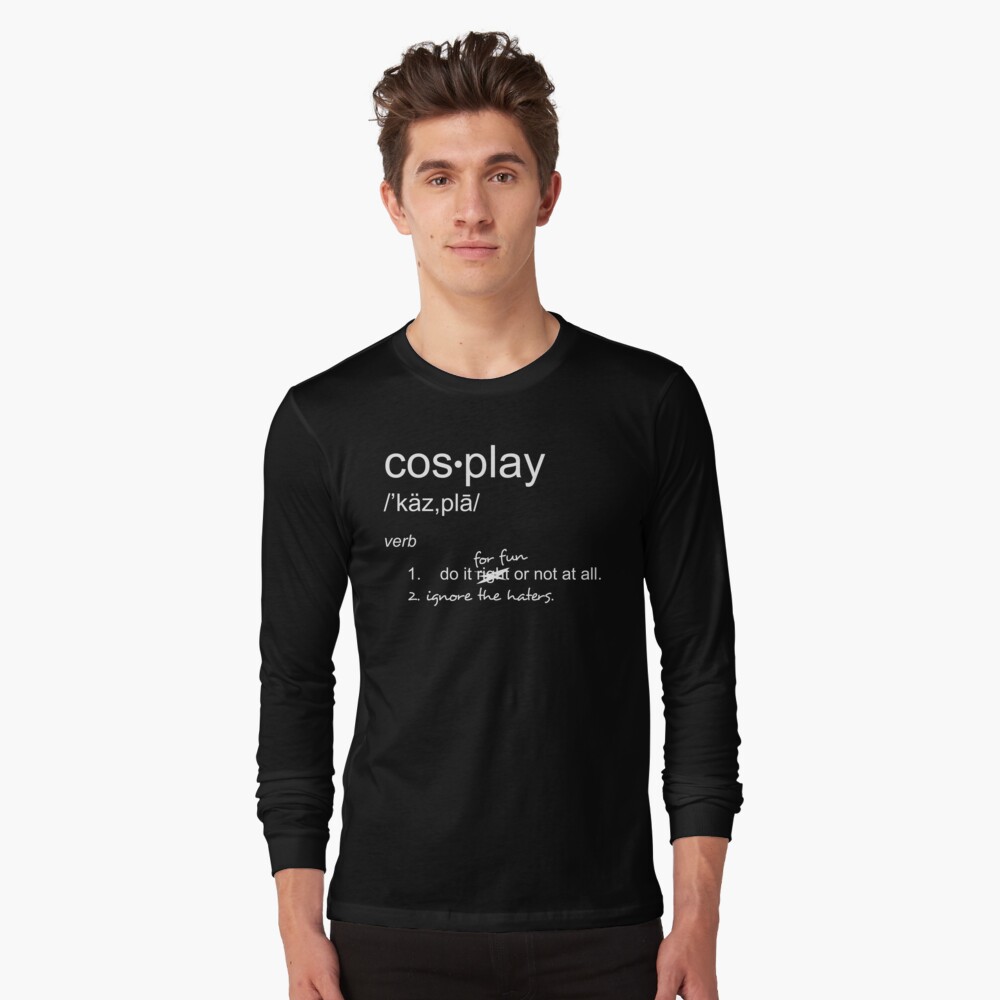 "cosplay definition" T-shirt by ADarkly | Redbubble