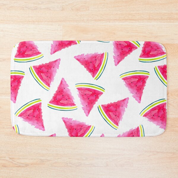Item preview, Watercolor watermelon seamless pattern designed and sold by AlbinoSnowman.
