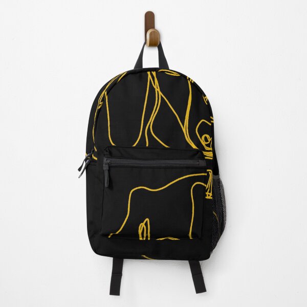 Item preview, Dashshund One Line Gold Illustration designed and sold by noiza.