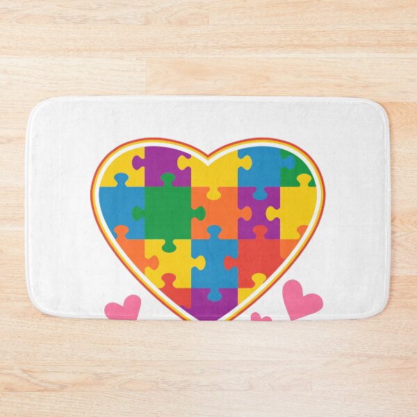 Item preview, Bee Kind Beautiful Autism Awareness Gift gift design Puzzle product designed and sold by Lisbob.
