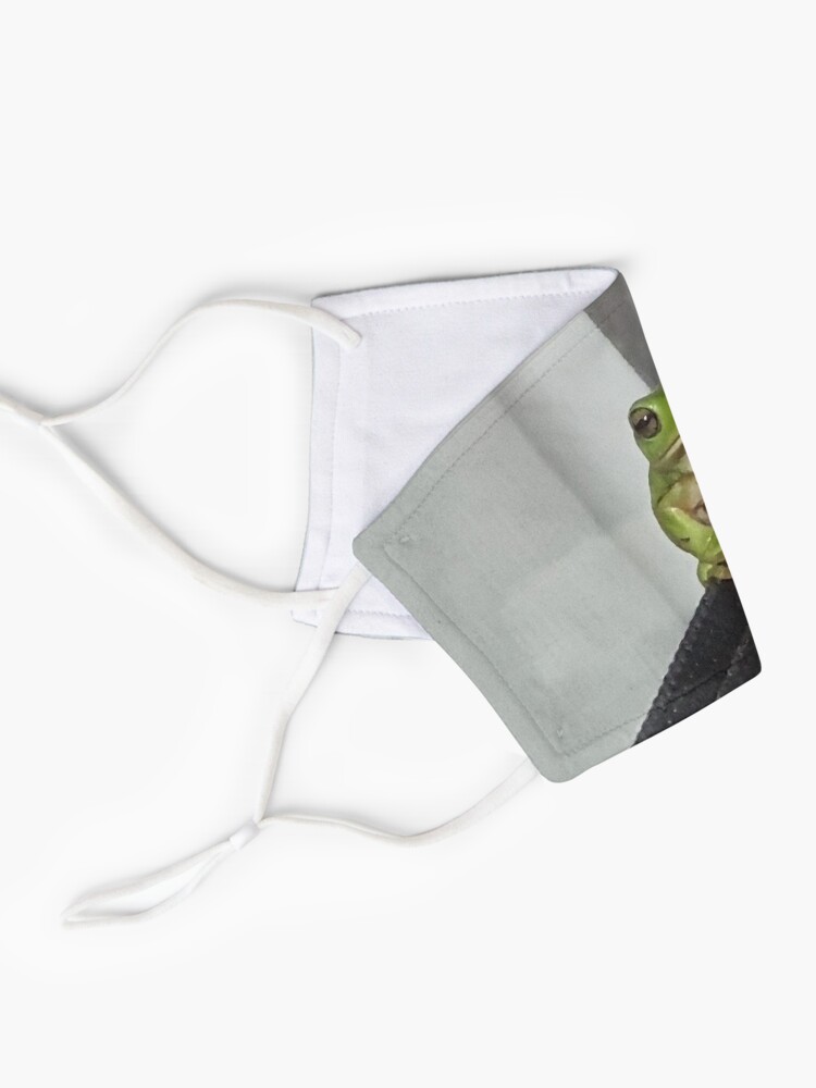 Alternate view of I love being Green Mask