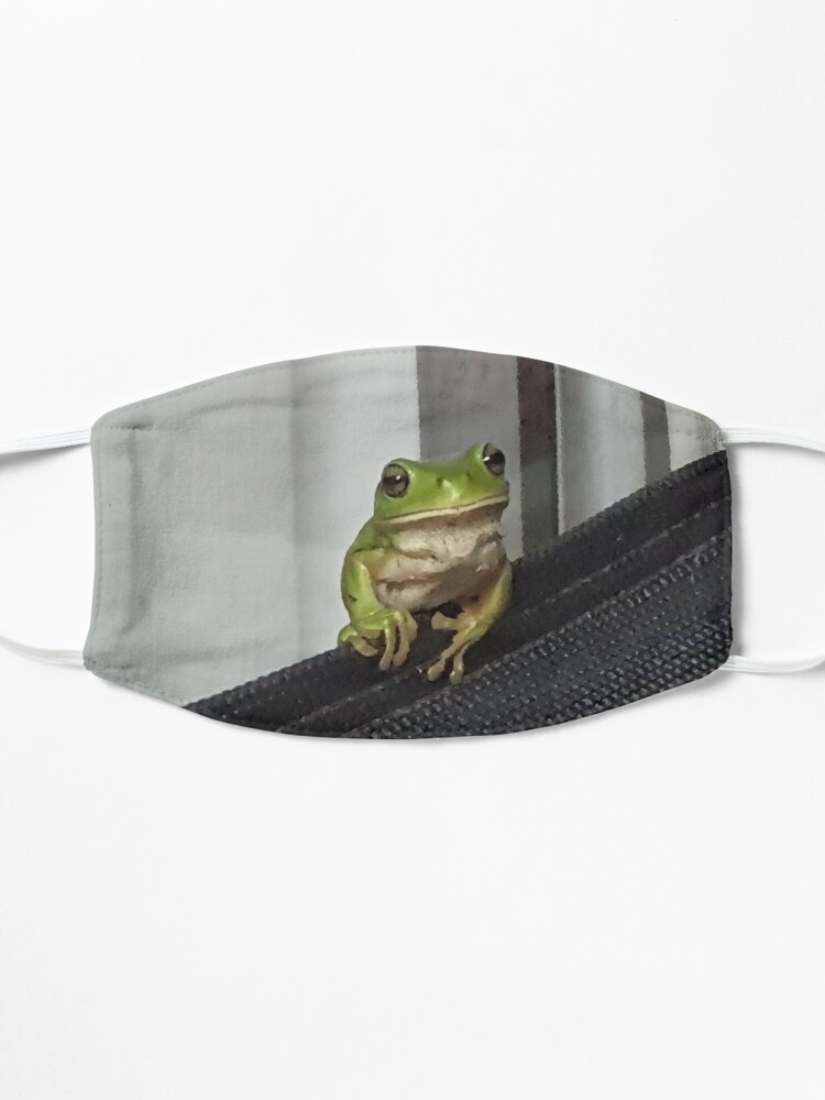 Alternate view of I love being Green Mask