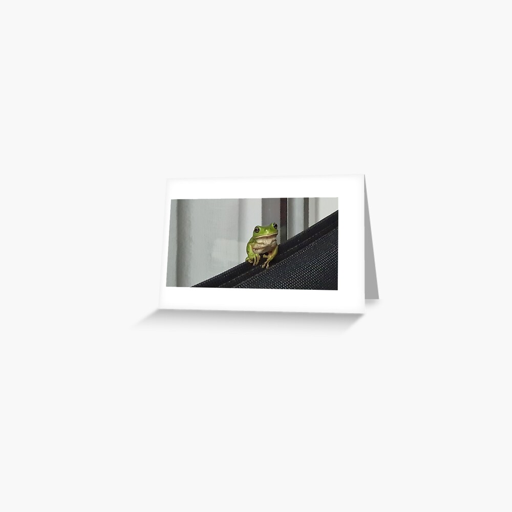 I love being Green Greeting Card