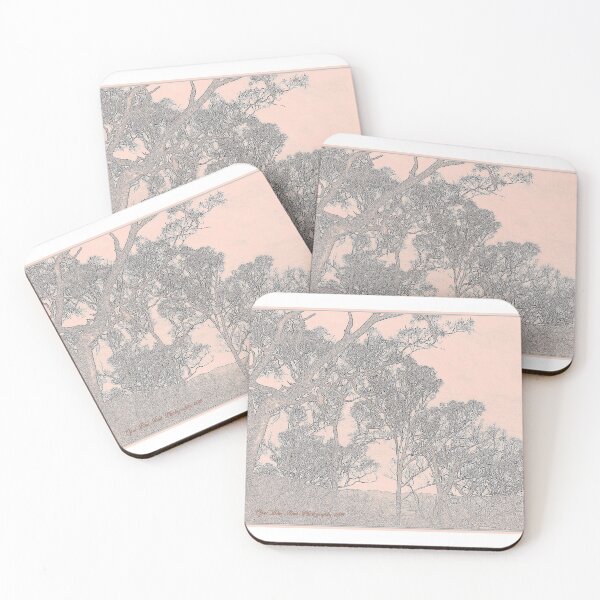 Item preview, GUMTREES AT DUSK , EDITED VERSION  designed and sold by Opalbluerose.