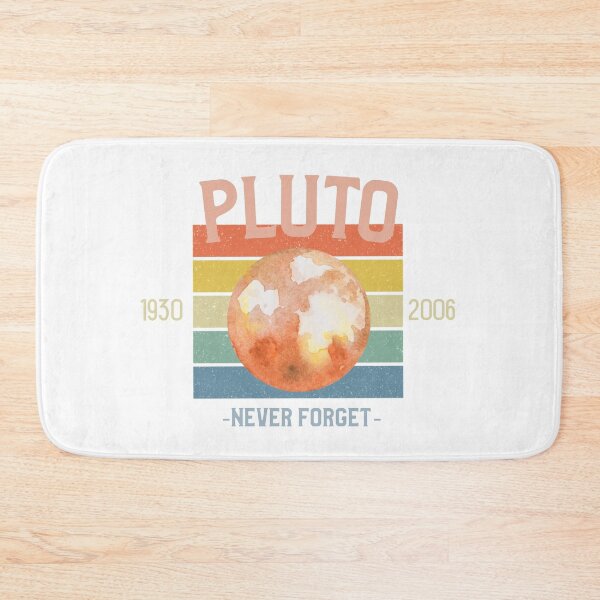 Item preview, Pluto Never Forget Rainbow Retro designed and sold by DawnGCo.