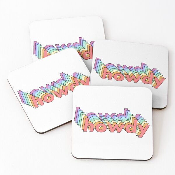 Item preview, Howdy Retro Rainbow designed and sold by ind3finite.