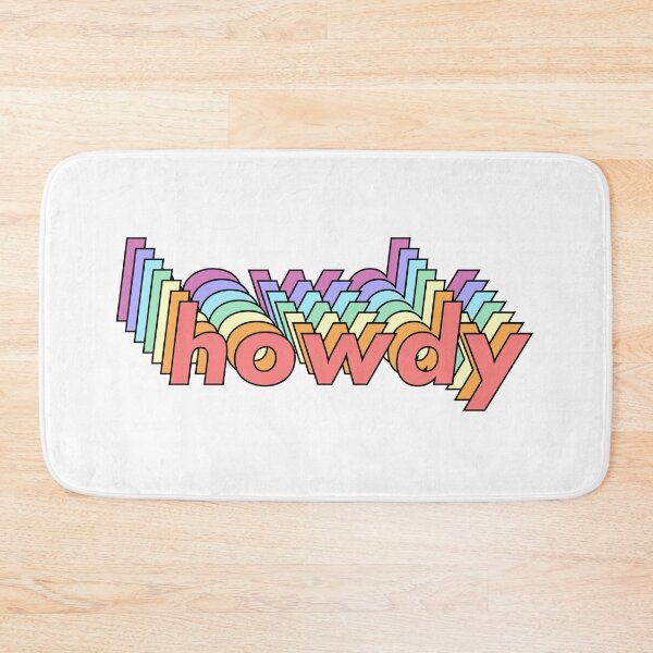 Item preview, Howdy Retro Rainbow designed and sold by ind3finite.