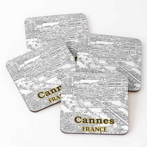 Item preview, Cannes, France - Skyline - Convention Center - Port designed and sold by leemcnut.