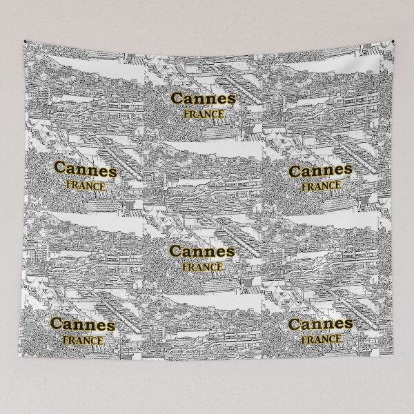 Item preview, Cannes, France - Skyline - Convention Center - Port designed and sold by leemcnut.