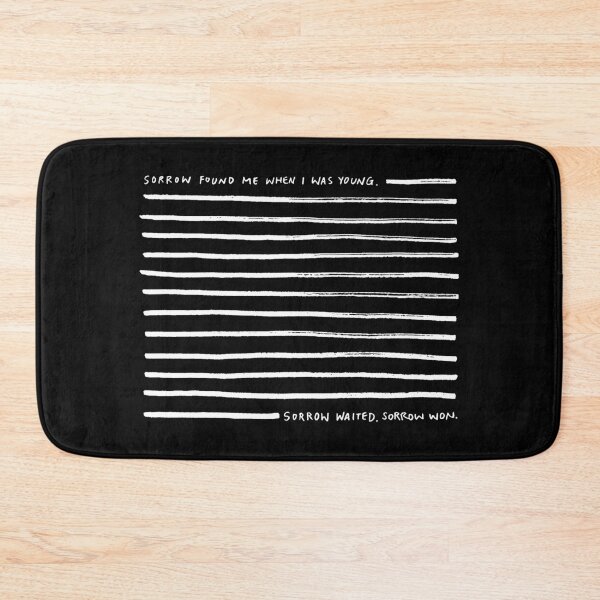 Item preview, Sorrow - The National - white designed and sold by Kris Karlson.
